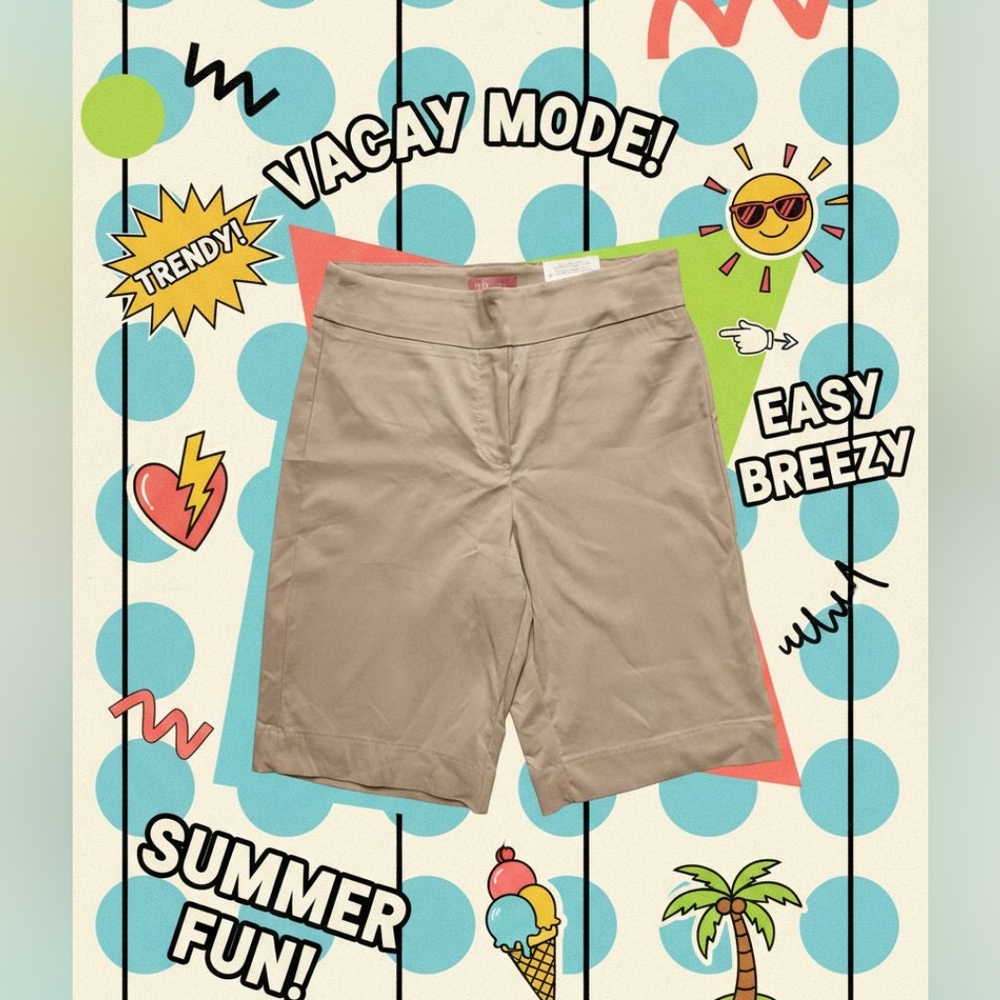 Tan Bermuda Shorts